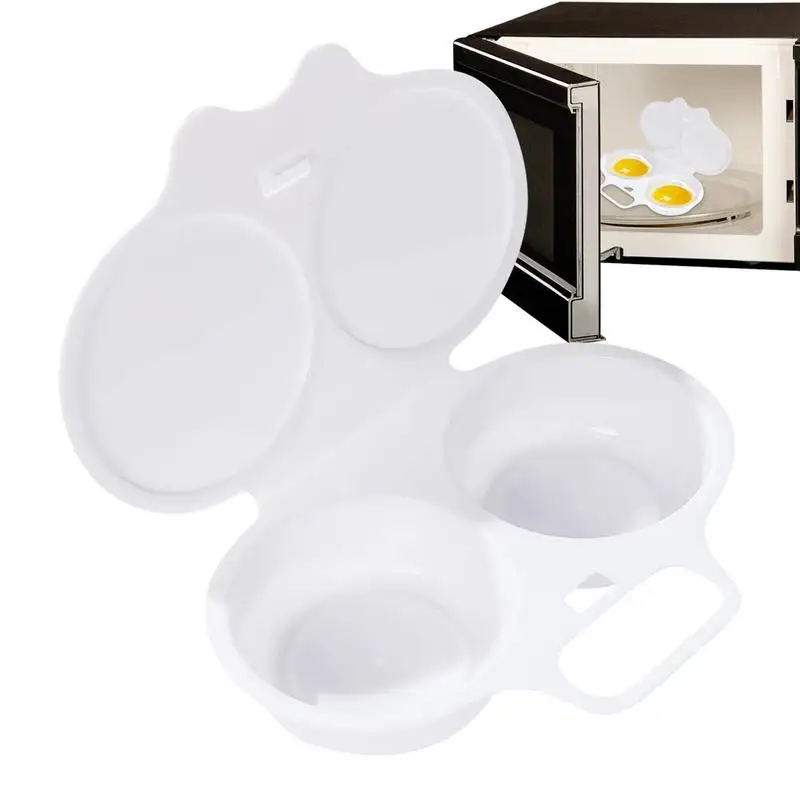 Kitchen Microwave Oven Round Shape Egg Steamer Cooking Mold Fried Poacher Tool Kitchen Egg Gadgets